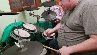 Van Halen- Don't tell me what love can do - Drum Cover/Tribute by Natan Salemme