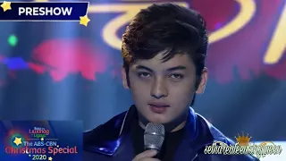 Seth Fedelin sings hit single 'Kahit Na Anong Sabihin Ng Iba' on All I Want For Christmas Pre Show