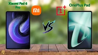 Xiaomi Pad 6 Pro VS OnePlus Pad