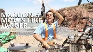 Moves Like Jagger Drum Cover - Maroon 5 - Fede Rabaquino "Outdoor Series"