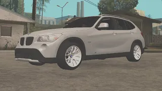 Drive By w BMW X1 Argentina DFF ( GTA San Andreas mobile mod )