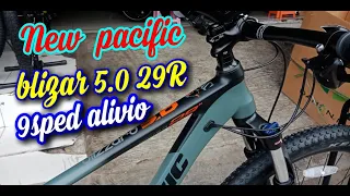 MTB PACIFIC BLIZAR 5.0 NEW 29R 2X9SPED SIMANO ALIVIO