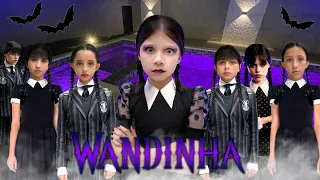 FIZEMOS UMA FESTA NA PISCINA E VÁRIAS WANDINHAS ADDAMS APARECERAM ★ FAMÍLIA MASUDINHA ★