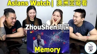 Memory by Zhou Shen Super Vocal Reaction - Asian Australians | 澳洲亚裔第一次看【周深】《Memory》反应