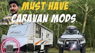 Jayco Caravan & Ford Ranger Modifications for the BIG LAP