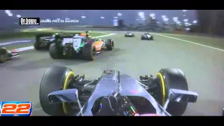 F1 2014 Bahrain - Jenson Button Onboard Start