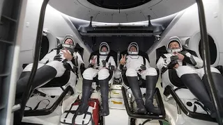 NASA’s SpaceX Crew-2 astronauts answer questions about their ISS mission