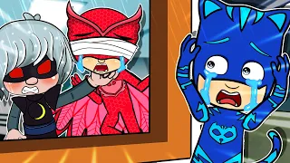 Blind Owlette Is Harmed By Luna | PJ MASKS 2D Animation | Paper Pj Masks Dress Up