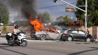 Fatal car crash compilation 2022 #2 Bad Drives