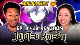 GOJO SHUT IT DOWN! | Girlfriend Reacts To *Jujutsu Kaisen* Ep 19 & 20 REACTION