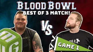 Game 1 - Bloodbowl Best of 3 Match - Necromantic vs Dwarves