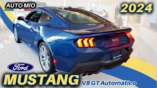 💙Nuevo FORD MUSTANG V8 GT 2024 🔥 Todos los Detalles $ #fordmustang #mustanggt #mustang2024 #ford 💙