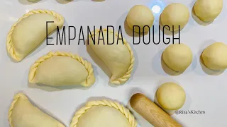 4 ingredients Empanada dough  recipe  // easy empanada dough // Ryukenphajed // Rina’s Kitchen