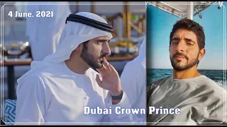 Dubai Crown Prince (فزاع 𝙁𝙖𝙯𝙯𝙖) meets with Hamdan bin Zayed in Dubai