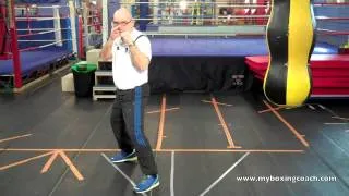 Boxing Footwork Explained - The Angled Side Step