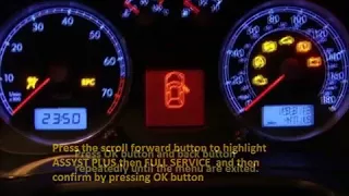 PEUGEOT 407  2004 01 How to reset service light indicator