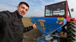 Am FERTILIZAT GRÂUL! + Oare se face ceva anul acesta?! #Tractorvlog