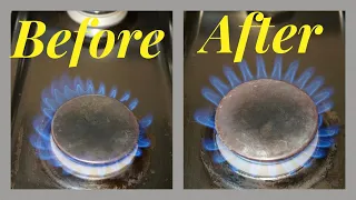Why You Should Never Clean The Gas Burner Cap While It Is Still On The Burner Head