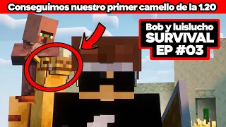 Encontramos a nuestro primer camello del minecraft | Bob y Luislucho en la 1.20 Ep 03