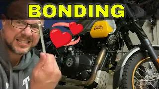 Royal Enfield Scram 411 Oil change