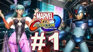 Marvel vs Capcom Infinite Gameplay Walkthrough Part 1 PS4 Pro