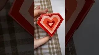 Делаю коробочку сердце своими руками!💕💗✨