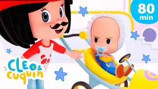 My Little Sportscar Lere 🚗 and more Nursery Rhymes by Cleo and Cuquin | Children Songs