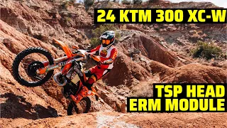 2024 KTM 300 XC-W Power Upgrade | TSP Head and ERM Module from Slavens Racing