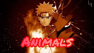 [AMV] Naruto and kurama  - Animals