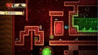 Spelunky XBLA (1080i HD) Mini-Guide #5: Surviving the Worm