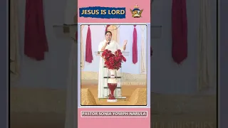 JESUS IS LORD || यीशु ही प्रभु है || #shorts || PASTOR SONIA YOSEPH NARULA || Anugrah TV