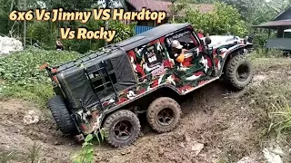 6x6 Vs Jimny VS HARDTOP VS ROCKY