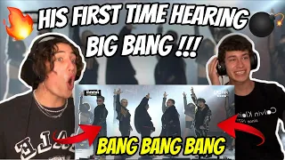 HIS FIRST TIME HEARING BIGBANG - 뱅뱅뱅 (BANG BANG BANG) M/V + Live 2015 MAMA  | South Africans React