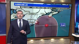 Hurricane Lee expected to move toward New England coast this weekend