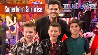 Danny from The Script surprises some lucky fans | The Late Late Toy Show 2014 | RTÉ One