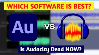 Audacity vs Adobe Audition | Which Software is Best in 2023 | Side by Side Comparison Video