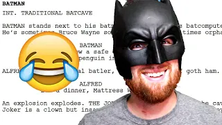 FIRST TIME READING | Batman AI Script Meme