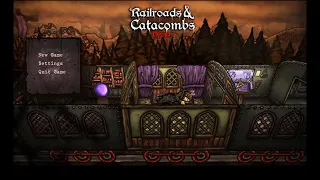 Super Darkest Dungeon like + Train?! Yes! – Railroads & Catacombs Demo –