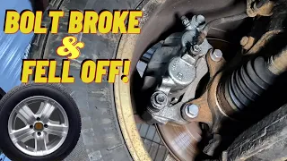 Rust Busted Spring!  Honda Ridgeline 3.5 2006-2014 Multiple Problems!