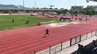 Kelly Ann Doualla Edimo - Brescia 100m - Record di Categoria ai Campionati studenteschi