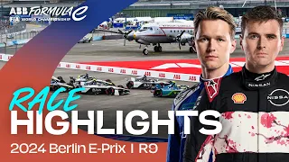 An UNBELIEVABLE comeback drive! 🤯 | Round 9 SUN MINIMEAL Berlin E-Prix Race Highlights