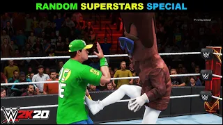 WWE 2K20 'Random Superstars' Special Gameplay | WWE 2K20 PS5 LIVE Gameplay ||