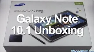 Samsung Galaxy Note 10.1 Unboxing