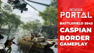 Battlefield 2042 Portal Battlefield 3 Caspian Border Map Gameplay Xbox Series X 4k 60fps