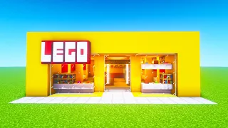 Minecraft Tutorial: How To Make A Lego Store "City Builds 2020"