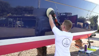 Tips on the best way to polish a boat hull