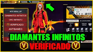 ✅¡POR PRIMERA VEZ! MOD MENU Free Fire de DIAMANTES INFINITOS 2024🤑💎