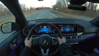 2021 Mercedes GLS Evening POV Test drive