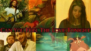 L'AMORE E' NELL'ARIA STASERA (Can You Feel The Love Tonight) - ACOUSTIC COVER ft. Arianna Cleri