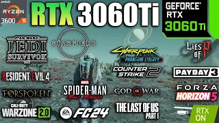 RTX 3060 Ti + RYZEN 5 3600 | 14 GAMES at 1080p